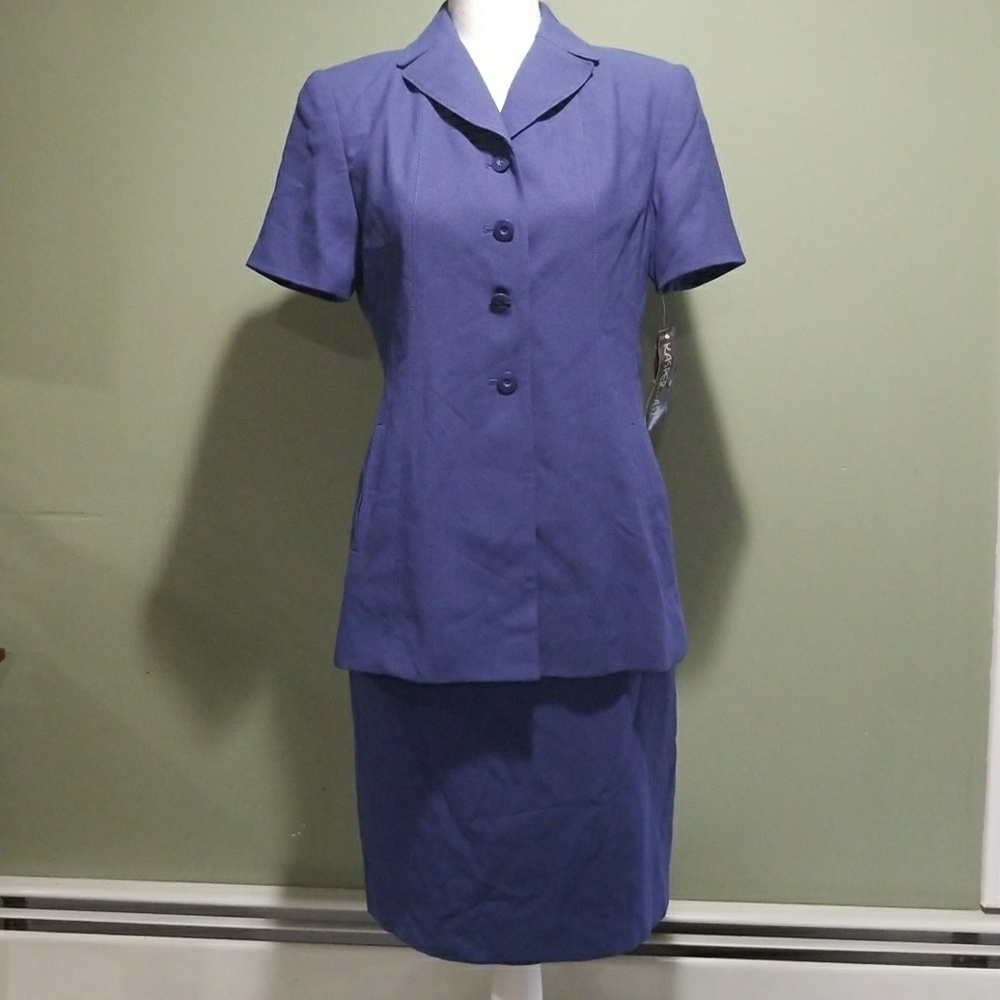 Petite Kasper Skirt Suite  Size 8